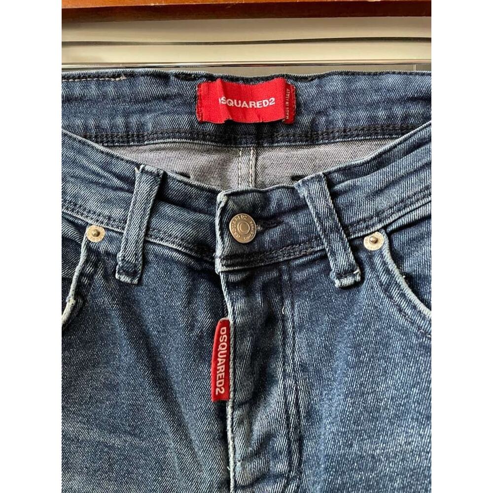 Dsquared2 Squid Game Patch Distressed Denim Jeans… - image 5